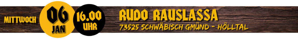 Rudo rauslassa - 06. Januar