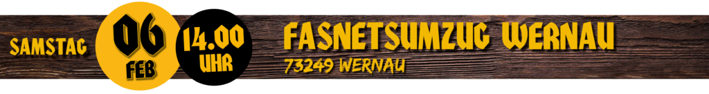 Fasnetsumzug Wernau - 06. Februar