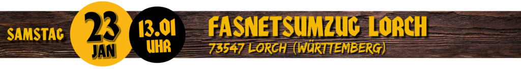Fasnetsumzug Lorch - 23. Januar